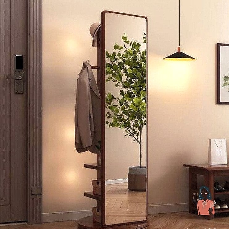 Add a Mirror to the Inside of the Door