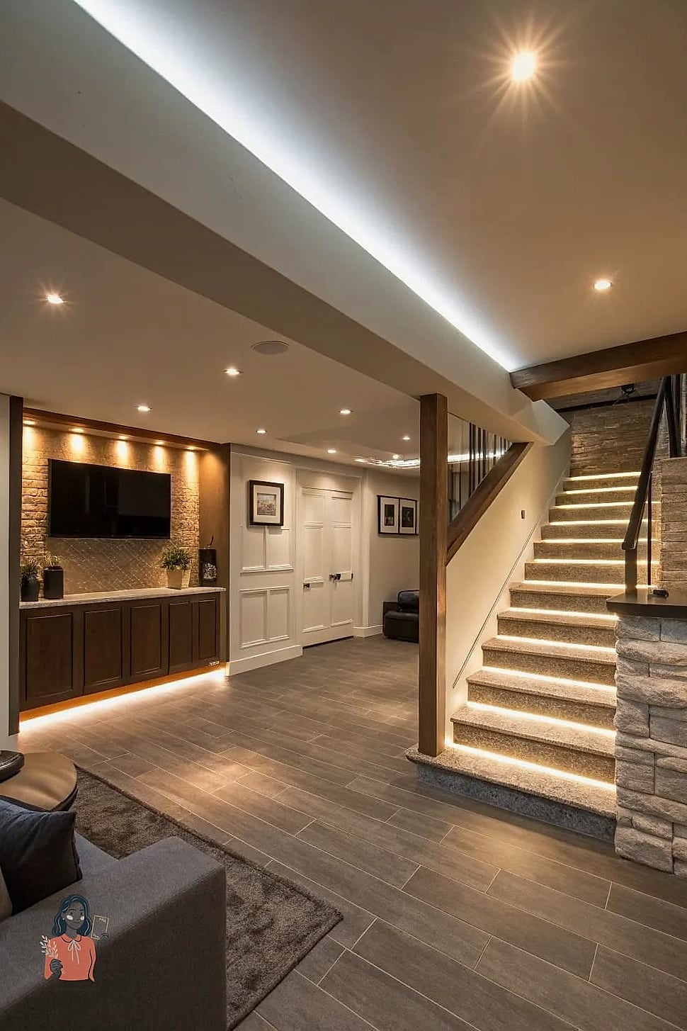 25 Brilliant Basement Organization Tips to Reclaim Your Space 20 Add Proper Lighting Before You Organize Further