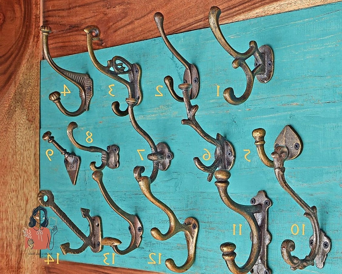 27 Budget-friendly Diy Hat Rack That Look Professional 5 Antique Hook Row