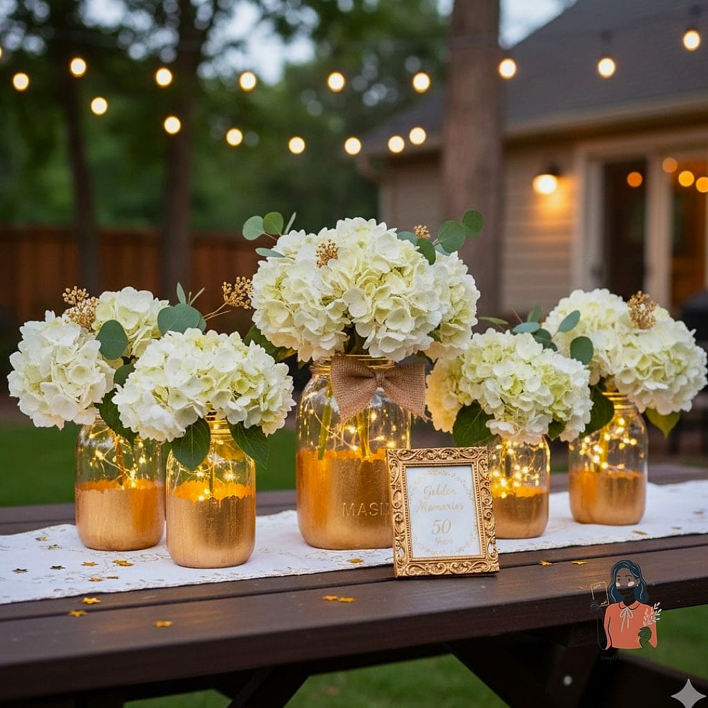 Backyard Garden Party Setup