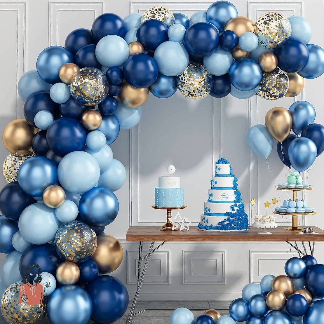 25 Incredible Party Decorations Worth Stealing Right Now 2 Balloon Garlands Instead of Single Balloons