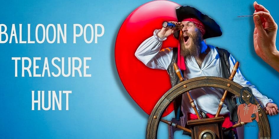 Balloon Pop Treasure Hunt