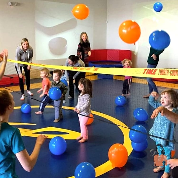 20 Brilliant Indoor Games For Kids That Are Perfect for Any Occasion 2 Balloon Volleyball Over a String