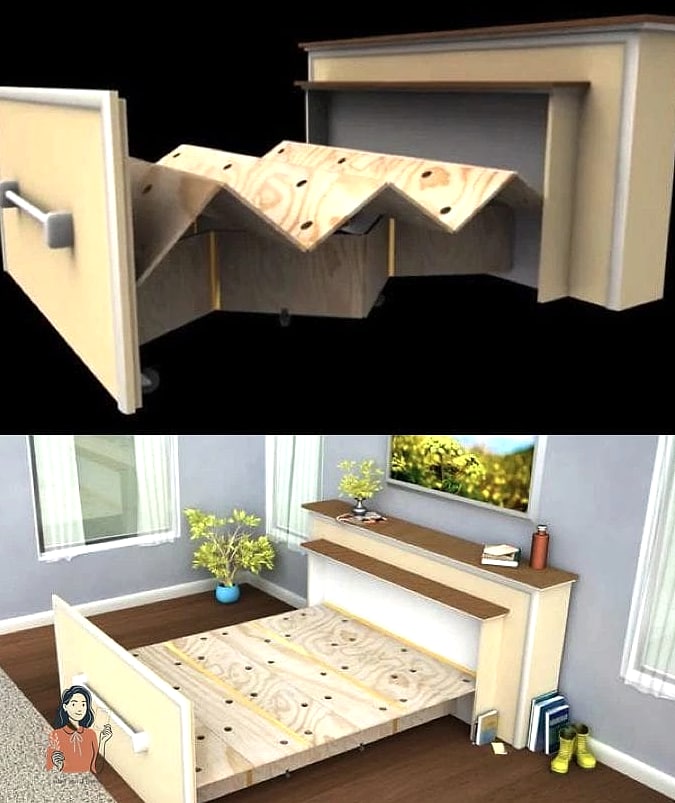 22 Creative Rolling Under Bed Storage Diy That Will Transform Your Space 2 Basic Plywood Bin on Casters