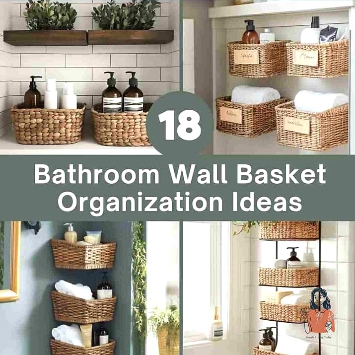 Bathroom Basket for Guest Comfort