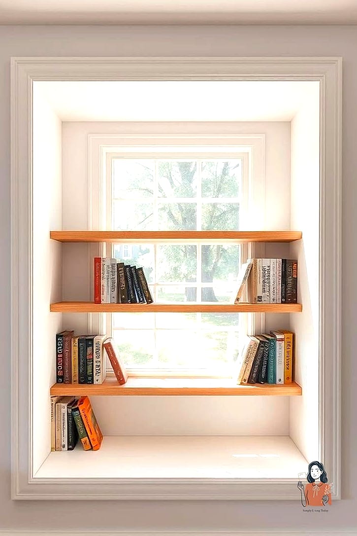 21 Clever Diy Bookshelf On a Budget 19 Bookshelf Built into a Window Seat