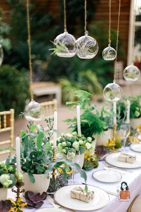 Botanical Place Card Ties