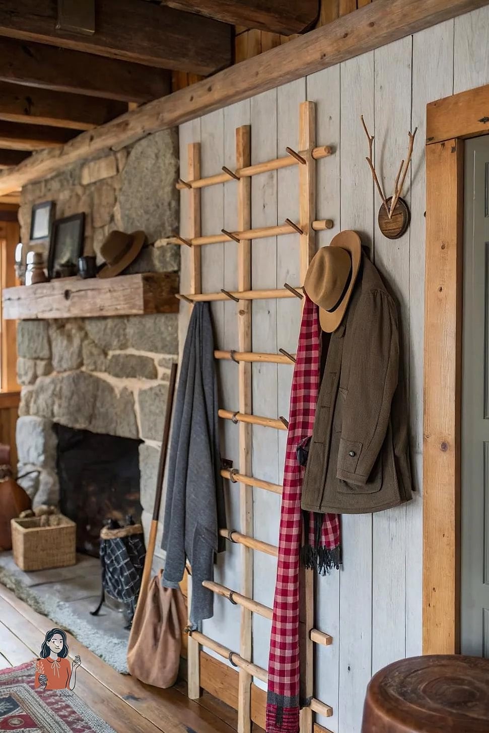 Branch and Dowel Rack
