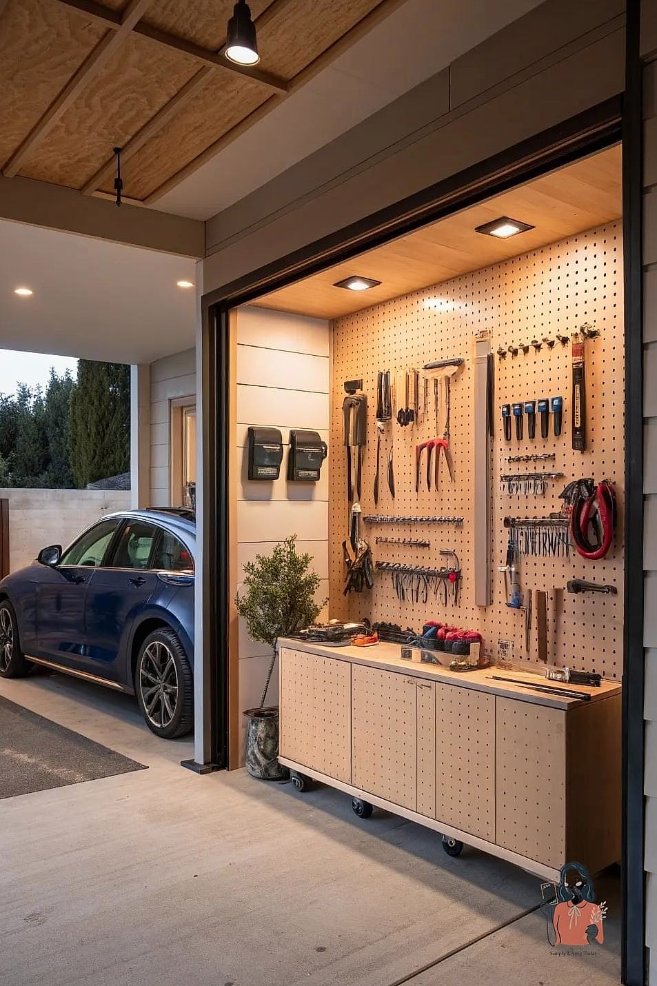 Build a Pegboard Tool Station