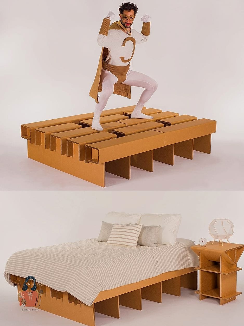 22 Creative Rolling Under Bed Storage Diy That Will Transform Your Space 8 Cardboard and Fabric Covered Rolling Bin
