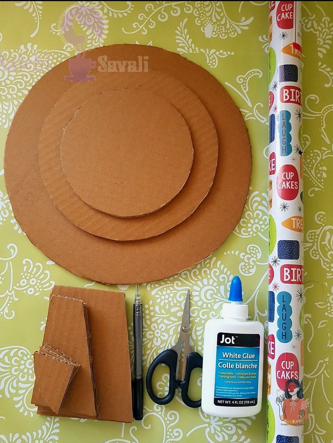 30 Simple Diy Cupcake Stand That Are Going Viral on Pinterest 13 Cardboard Tube Riser Set