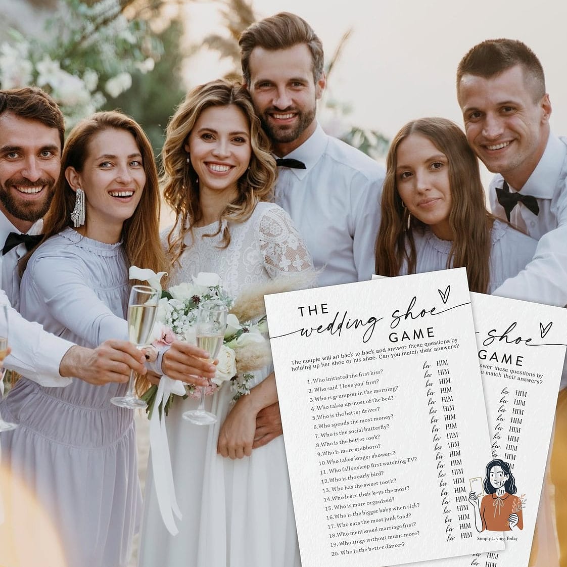 28 Unforgettable Wedding Games That Are Totally Pinterest-Worthy 19 Card Games at Cocktail Hour