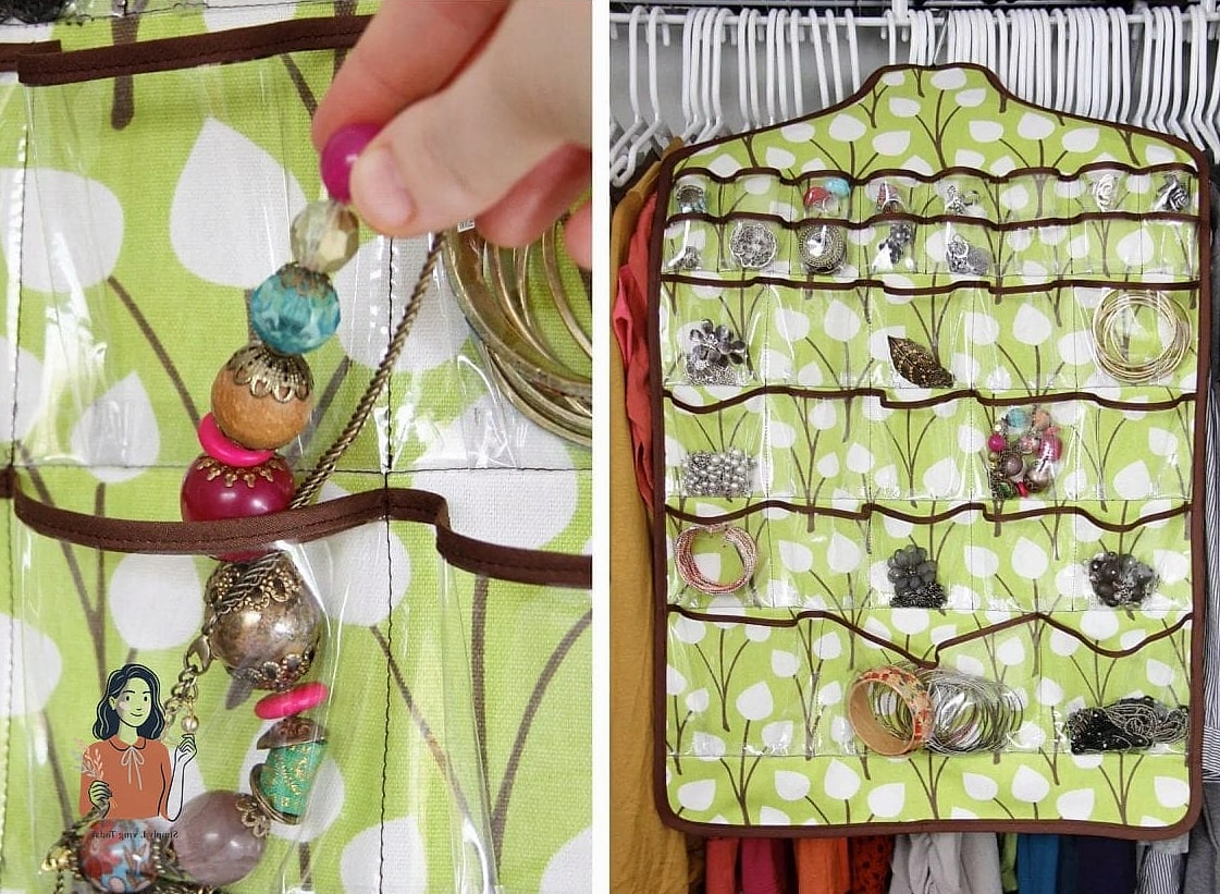 Cascading Curtain Rod Rack