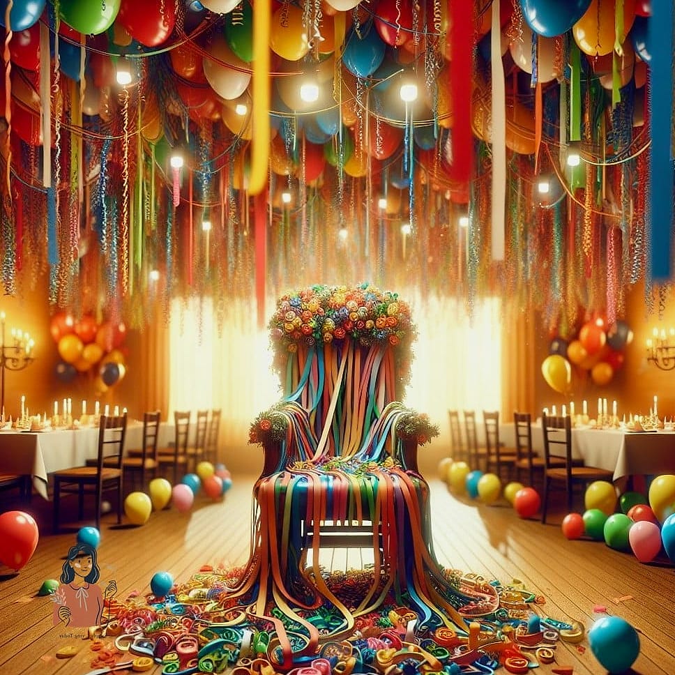 25 Incredible Party Decorations Worth Stealing Right Now 20 Chair Decor That's Simple, Not Overdone
