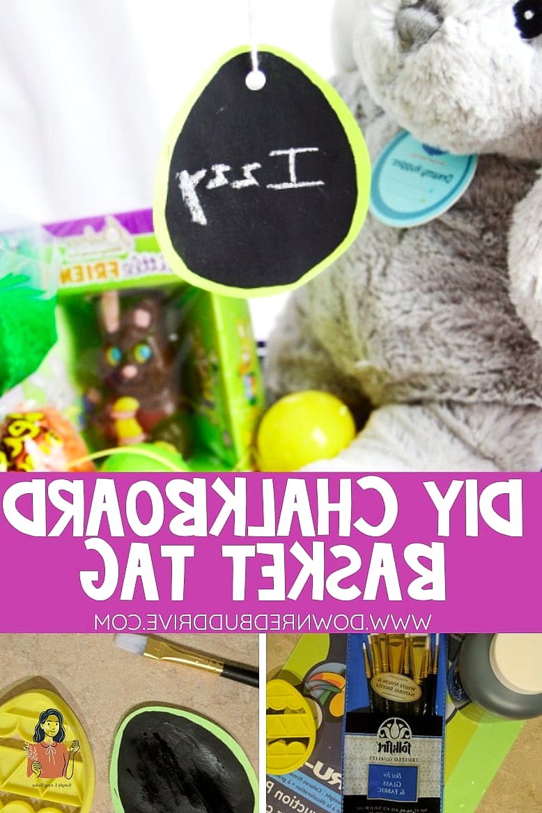 29 Amazing Diy Easter Basket That Will Transform Your Space 14 Chalkboard Label Basket