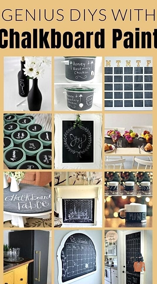 27 Budget-friendly Diy Hat Rack That Look Professional 23 Chalkboard Paint Hook Board