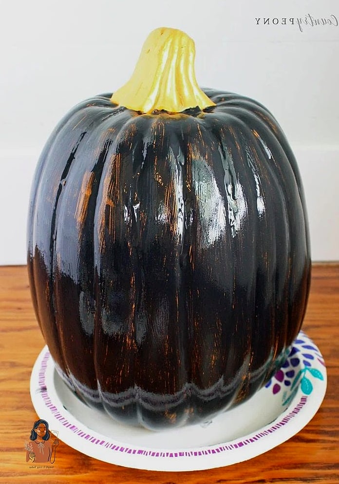 Chalkboard Pumpkin Centerpiece