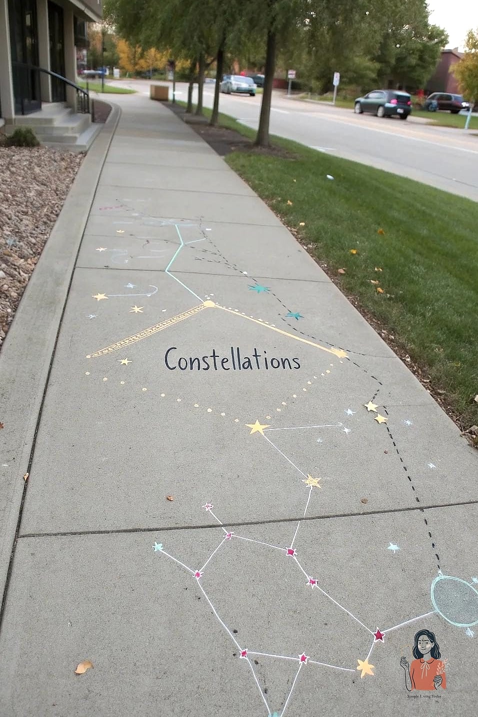 Chalk Constellation Map