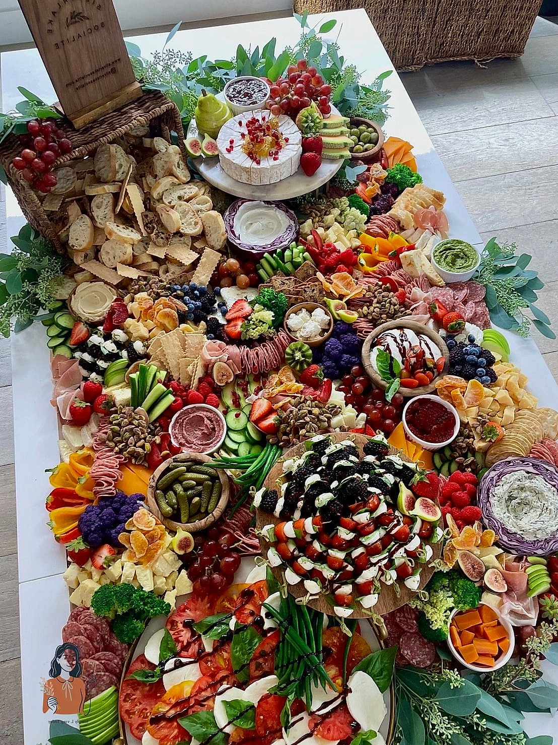 25 Incredible Party Decorations Worth Stealing Right Now 11 A Charcuterie or Grazing Table as the Centerpiece