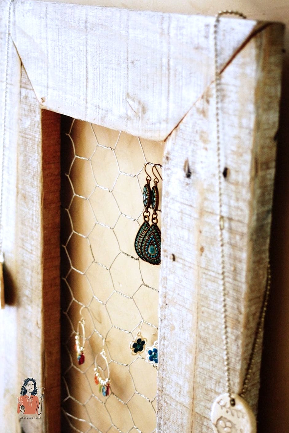 Chicken Wire Frame Display