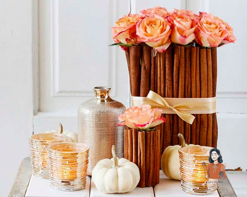 Cinnamon Stick Bundled Candles