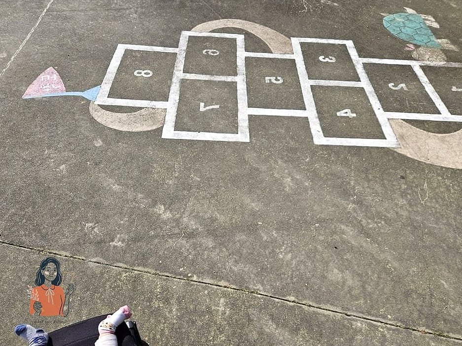 Classic Hopscotch Grid