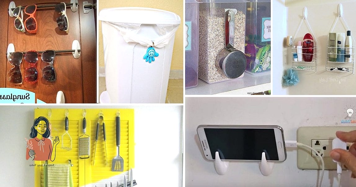 30 Genius Diy Makeup Organizer That Look Professional 14 Command Hook Hair Tool Station