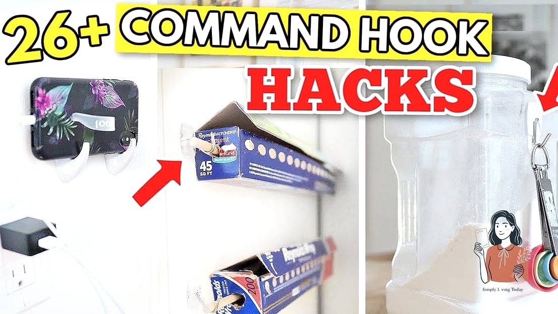 30 Genius Sock Storage That Will Change Your Life 27 Command Hook and Bag System