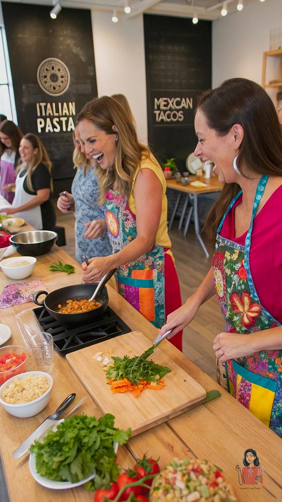 28 Unforgettable Bachelorette Party Ideas for the Best Party Ever 9 Cooking Class Celebration
