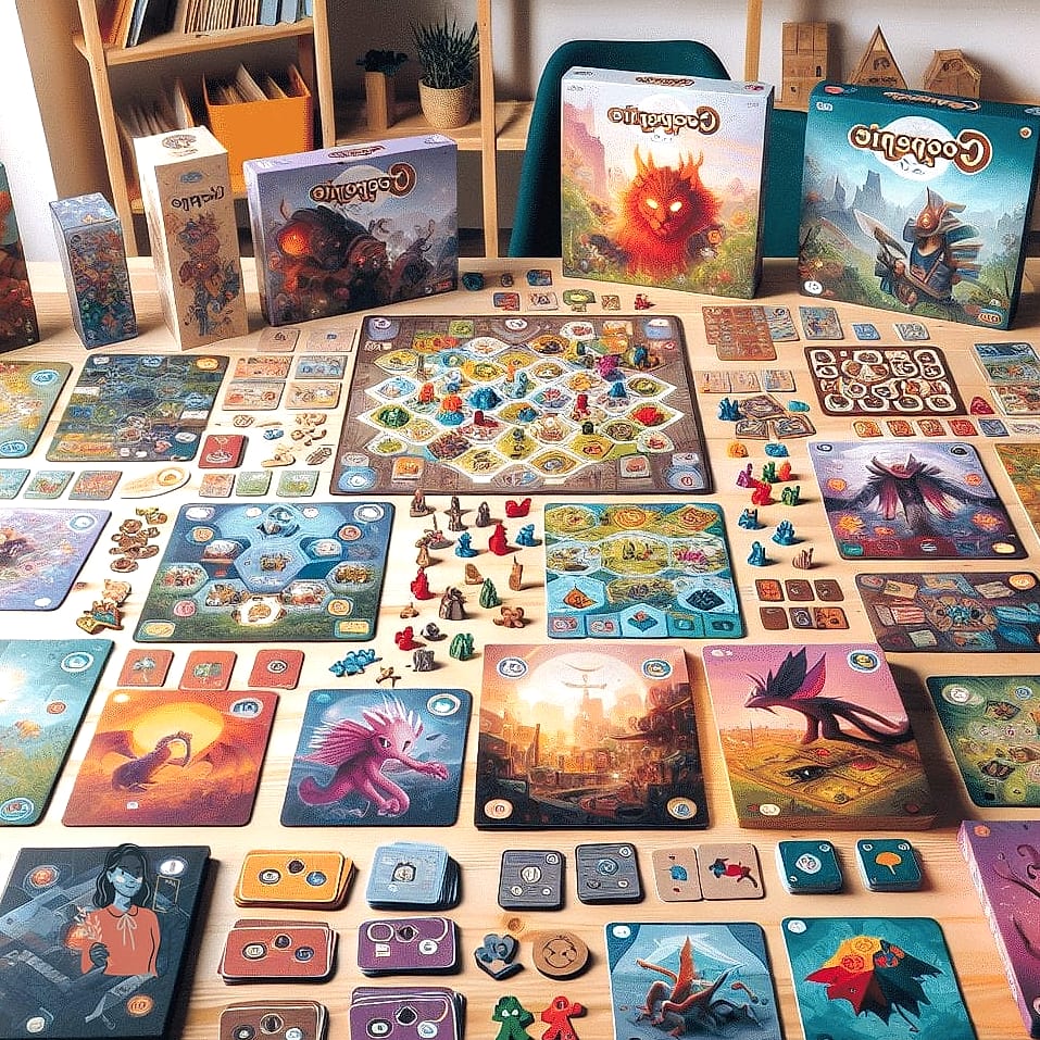Cooperative Garden-Growing Board Game