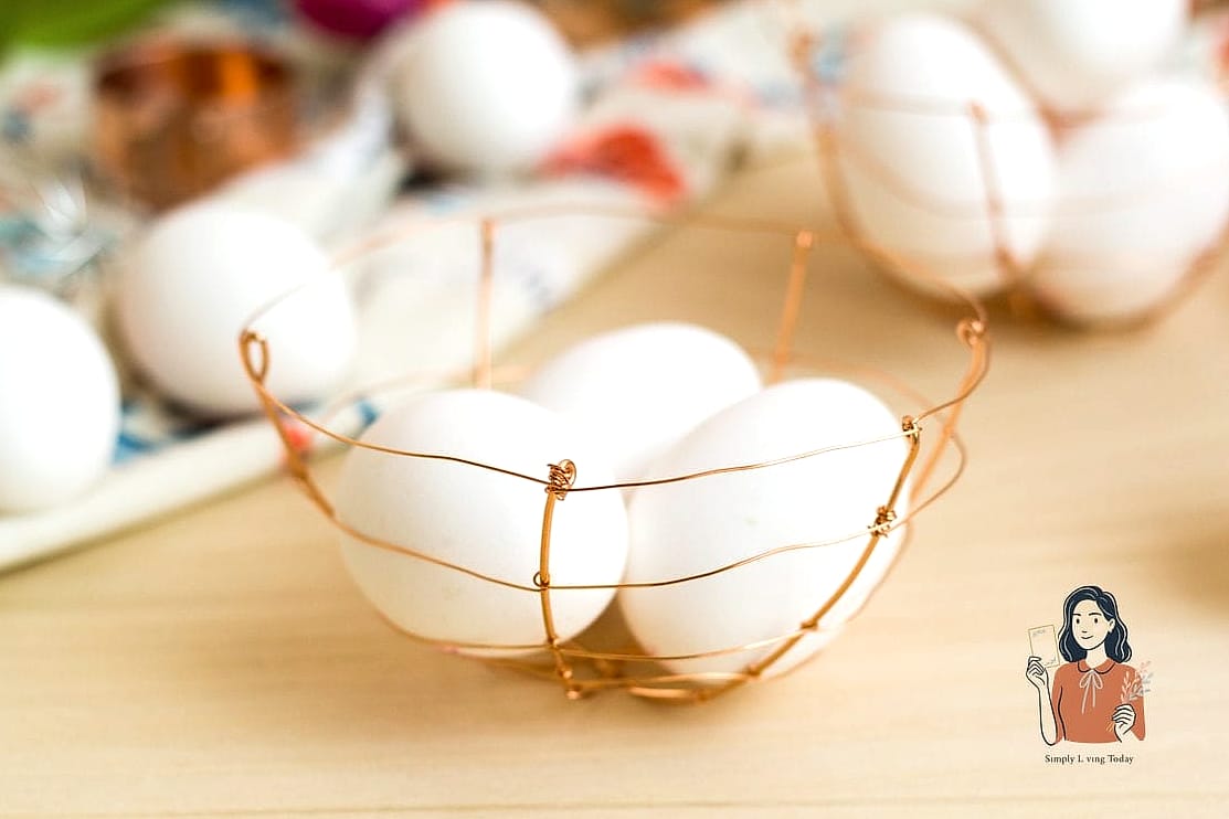 29 Amazing Diy Easter Basket That Will Transform Your Space 27 Copper Wire Basket