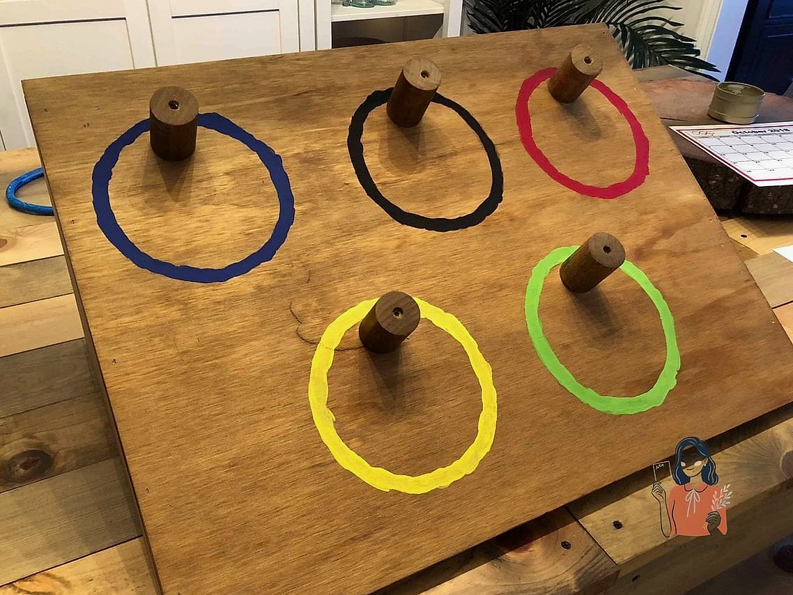 Cork Board Ring Toss