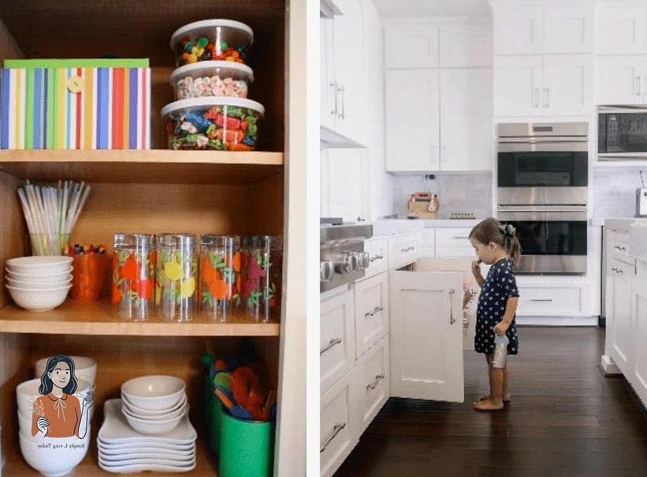 28 Brilliant Corner Cabinet Organization Worth Pinning Immediately 27 Corner Cabinet for Kids' Dishes