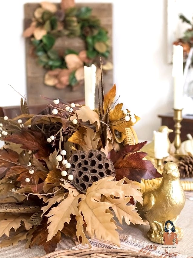 Cornucopia-Inspired Arrangement