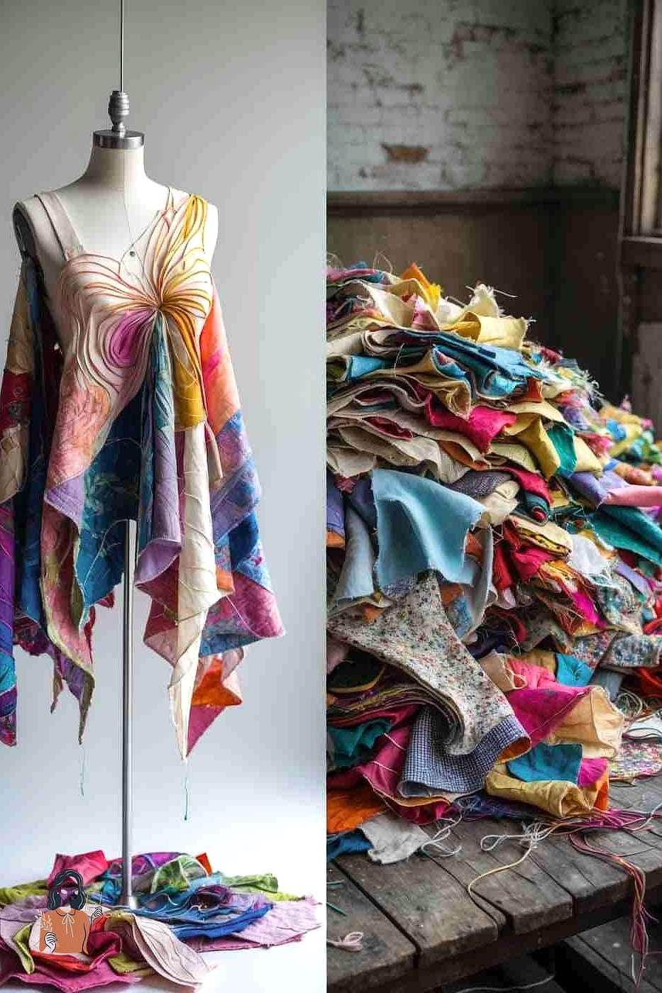 29 Life-changing Sewing Room Organization to Try This Weekend 11 Create a Scrap Fabric Zone