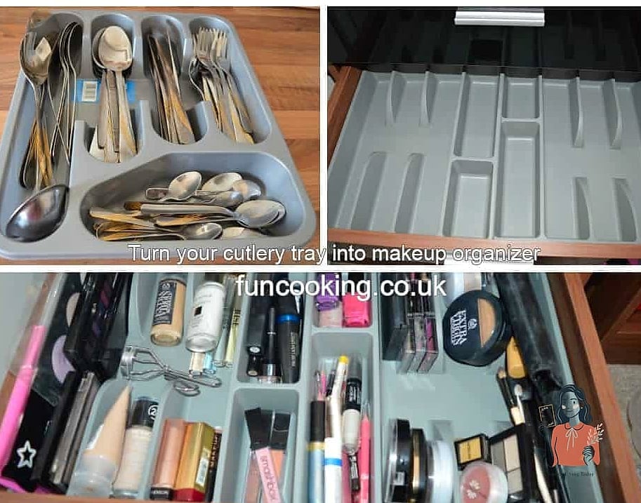 30 Genius Diy Makeup Organizer That Look Professional 8 Cutlery Tray Drawer Insert