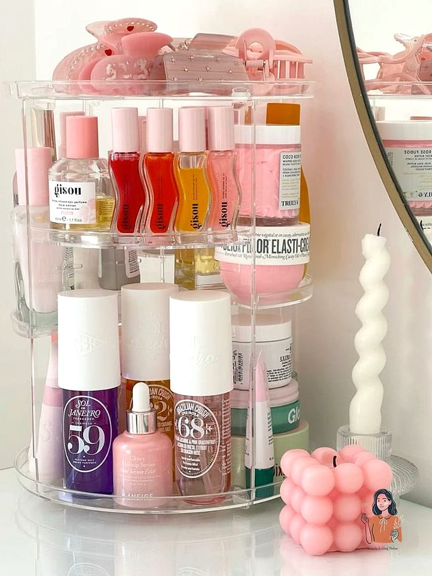 25 Gorgeous Makeup Organization Ideas Every Beauty Lover Needs 6 A Dedicated Skincare Fridge