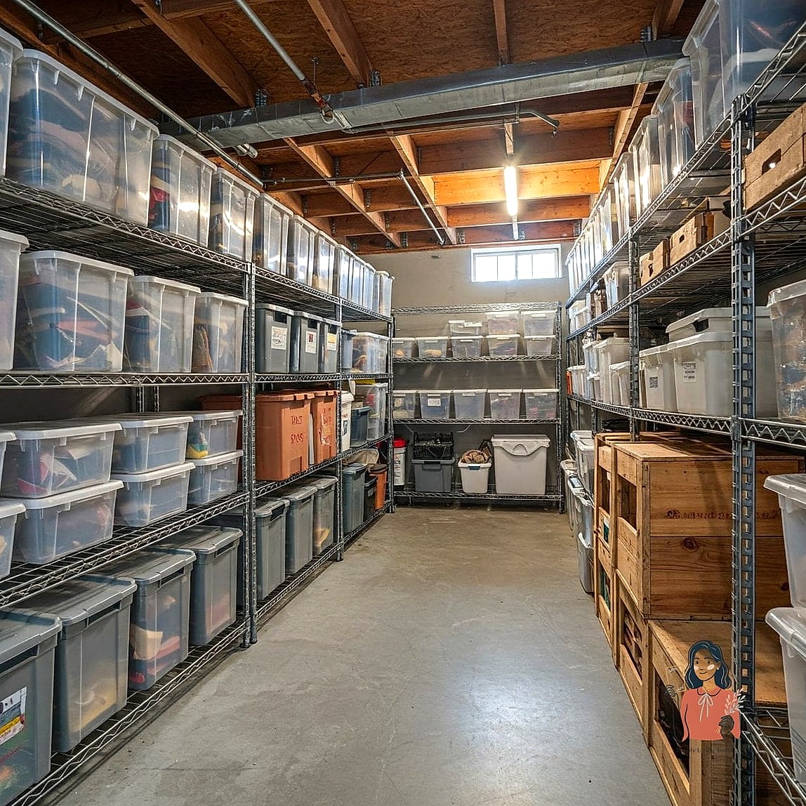 25 Brilliant Basement Organization Tips to Reclaim Your Space 21 Designate a Donation Staging Area