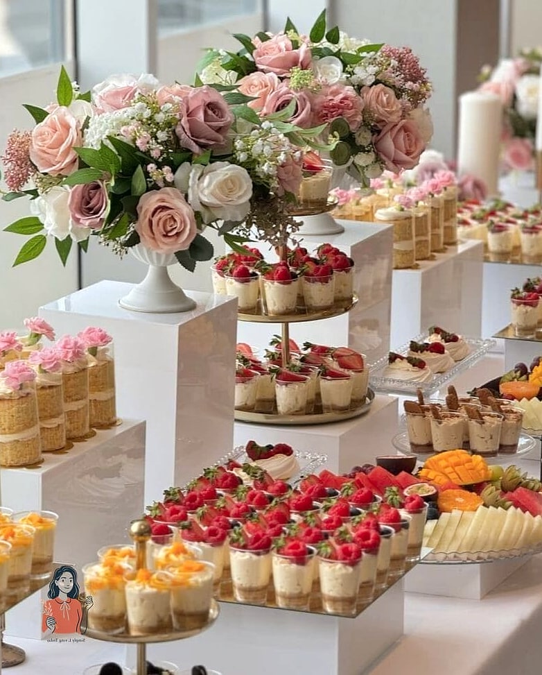 25 Unforgettable Party Food Ideas That Are Totally Pinterest-Worthy 22 Dessert Table With a Cohesive Color Theme