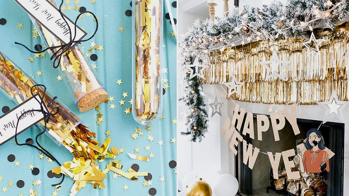 DIY New Year's Resolution Board