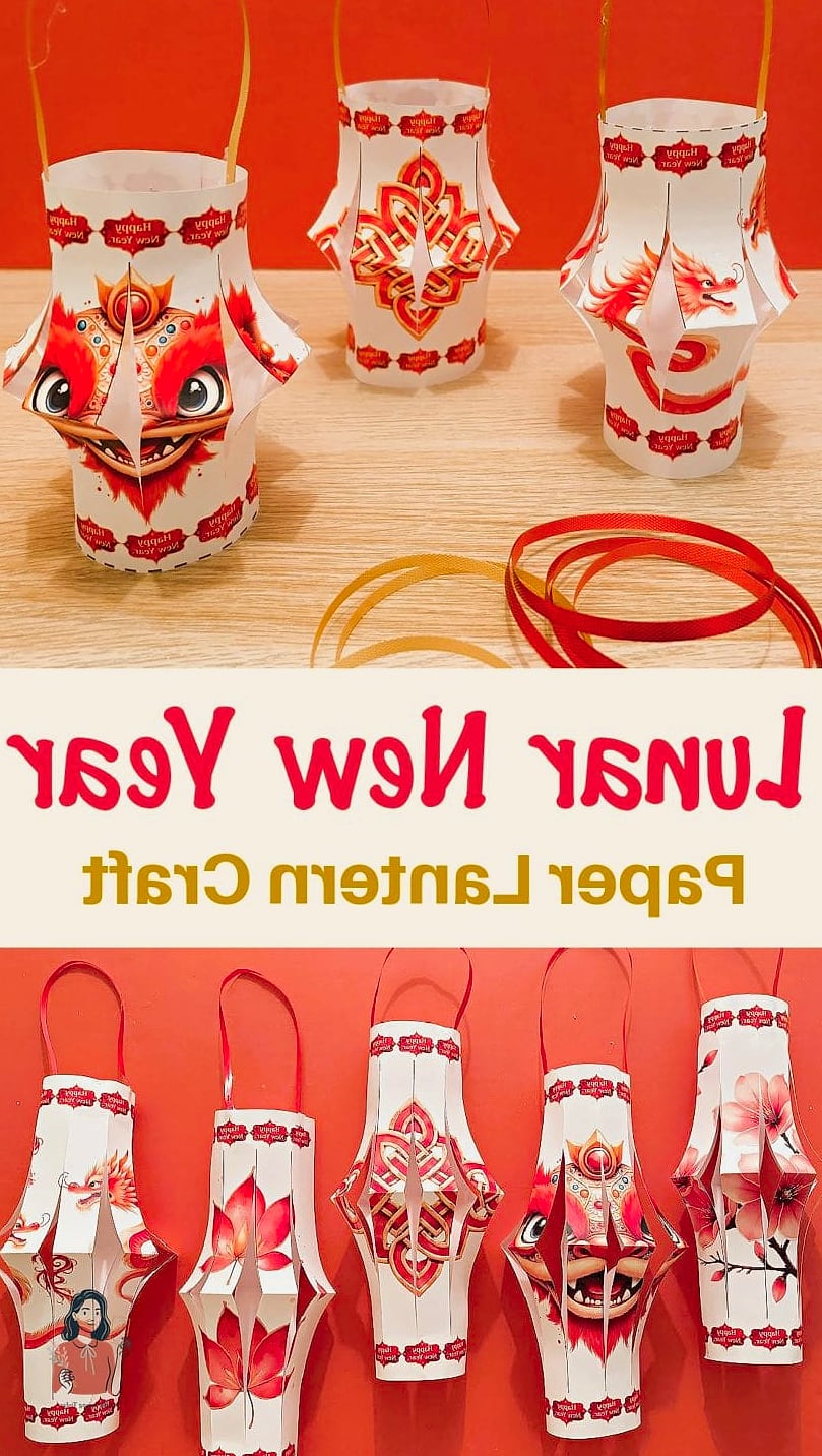 DIY Paper Lantern String Lights