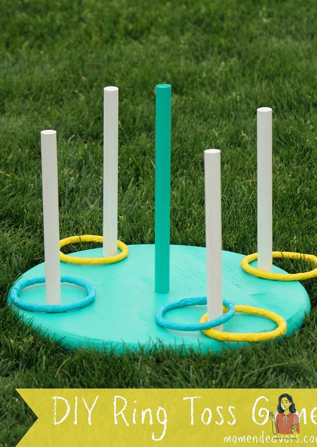 28 Creative Outdoor Games For Teens Worth Playing Again and Again 28 DIY Ring Toss With Recycled Materials