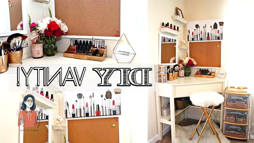 30 Genius Diy Makeup Organizer That Look Professional 20 DIY Vanity Tray with Trim