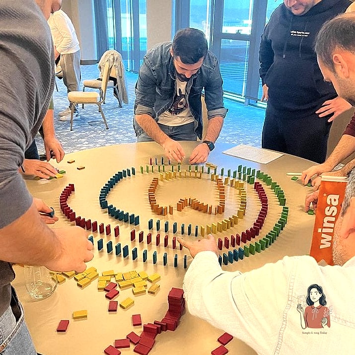 20 Crowd-pleasing Minute To Win It Games Everyone Will Love 15 Domino Effect
