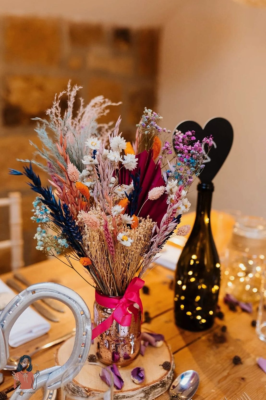 25 Incredible Party Decorations Worth Stealing Right Now 12 Dried Flower Arrangements Instead of Fresh