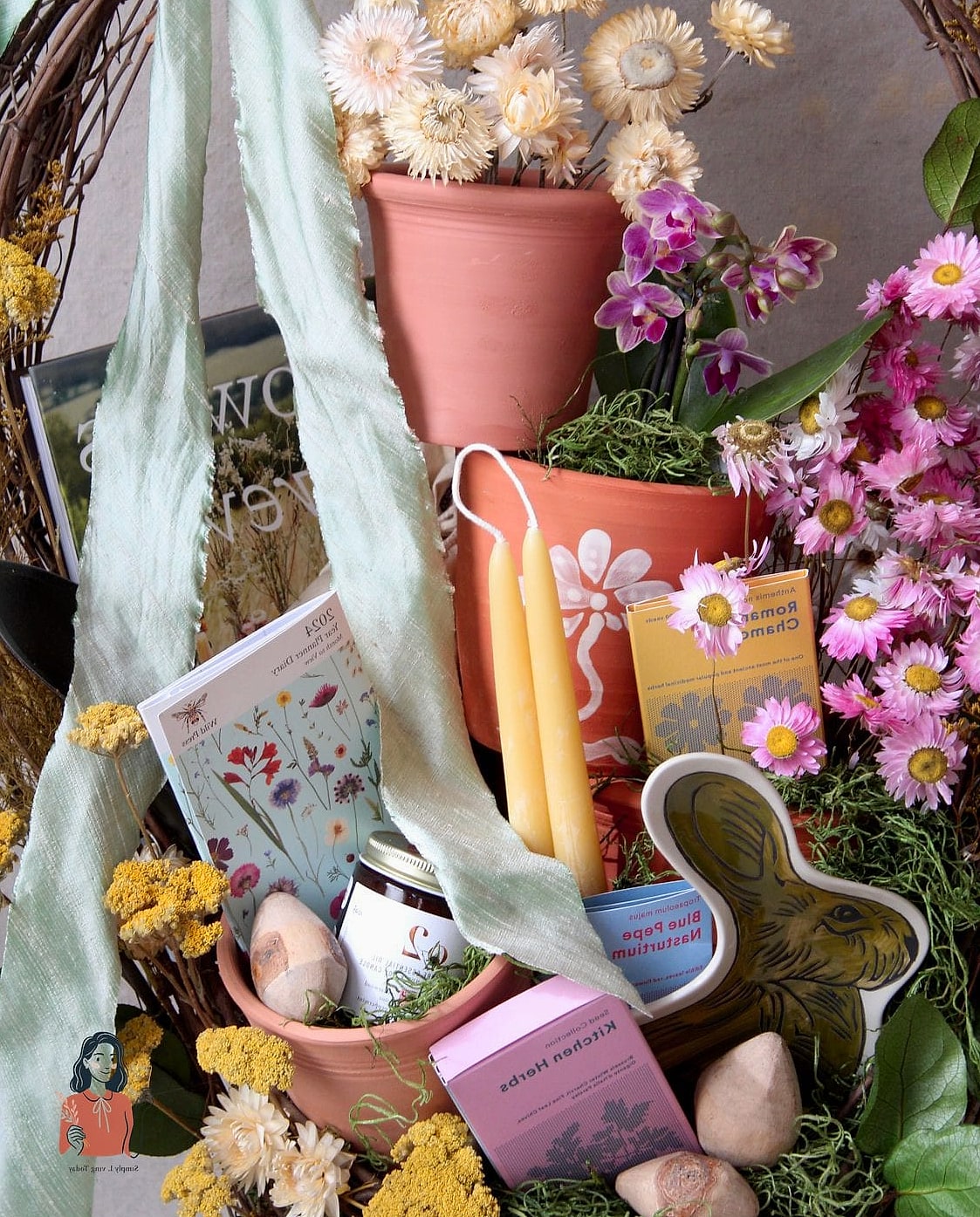 29 Amazing Diy Easter Basket That Will Transform Your Space 15 Dried Flower Basket