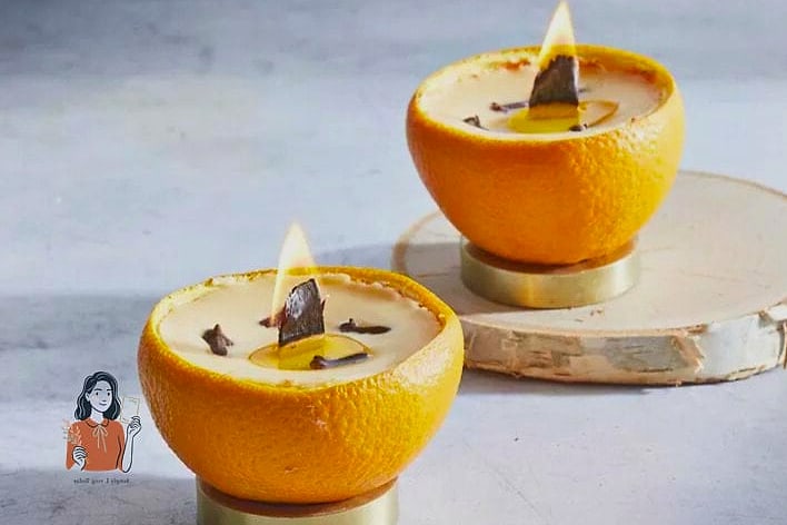 21 Easy Diy Candle Holders You Can Make This Weekend 14 Dried Orange Slice Holders