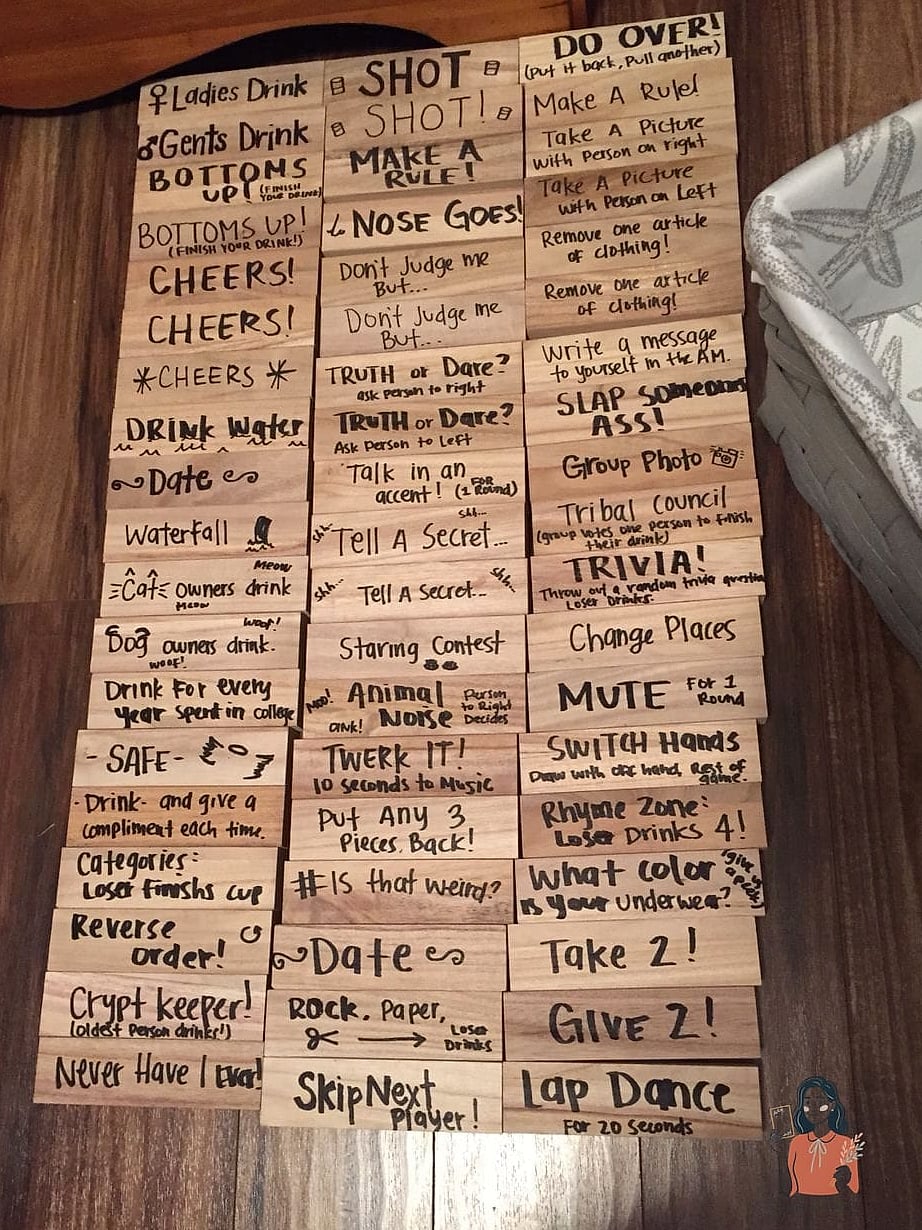 Drunk Jenga