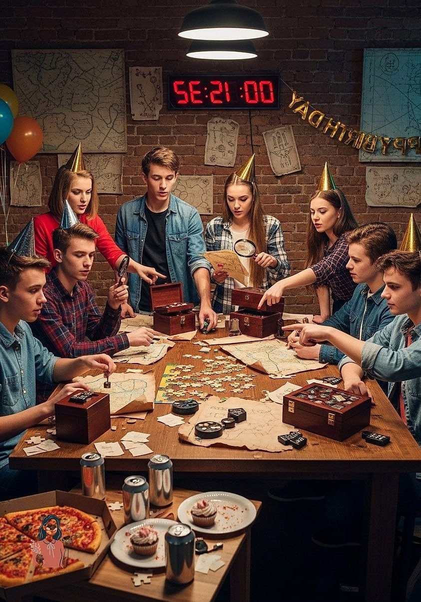 27 Amazing Party Games For Teenagers That Are Totally Pinterest-Worthy 8 Escape Room in a Box
