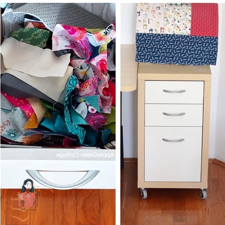 24 Smart Fabric Storage That Actually Work 22 A Fabric Scrap Bag System